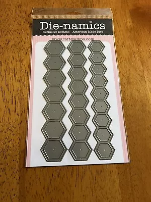 My Favorite Things- MFT- Die-namics- Open Hexagon Borders • $12.95