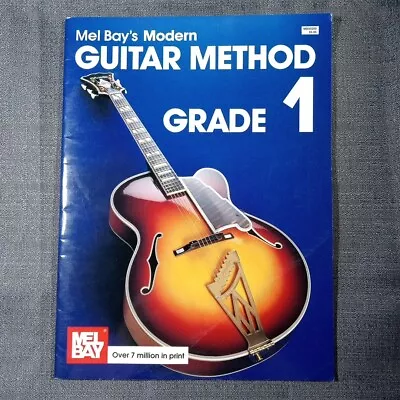 Mel Bay's Modern Guitar Method Grade 1 Paperback - Unused (New) Certificate • $6.95