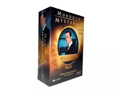 MURDOCH MYSTERIES Complete Series Collection Season 1-4 DVD 16-Disc Set • $40.99