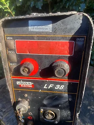 Mig Welder Lincoln Lf 38 Suit Case Water Coold Wire Feeder With Connect Cabell • £260