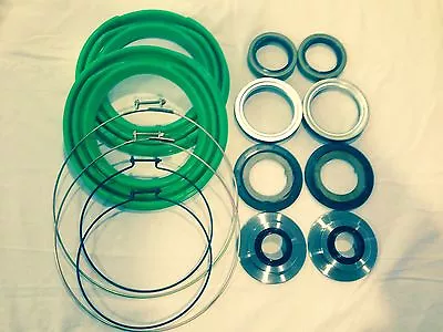 Rockwell 2.5 Ton Front Axle Green Boot And Seal Kit M35 M109 Military Mud Truck • $249.99