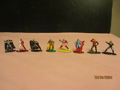 Jada Toys Marvel Diecast Metal TM & DC Figures X 8 • £1.50
