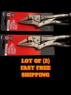 Needle Nose Vise Grip Pliers 6.5-Inch Auto Craft Lot Of (2) FAST FREE SHIPING… • $20.83