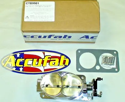  Accufab Racing Polished Dual Blade Throttle Body  1999-01 SVT Mustang Cobra 4.6 • $388