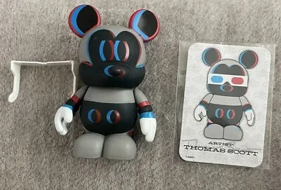 Disney Vinylmation 3  - Urban Series 5 - 3D Glasses Mickey Mouse Chaser • $25