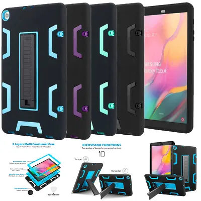 $18.99 • Buy  Tablet Case For Samsung Galaxy Tab A 10.1  (2019) Rugged Shockproof Stand Cover