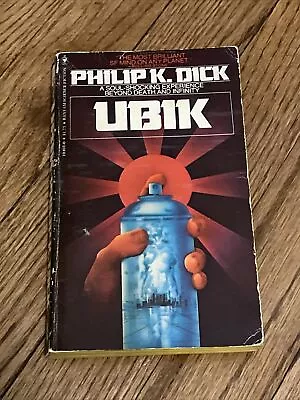 Ubik Phillip K Dick 1st Bantam Edition 1977 Paperback Vintage Science Fiction • $49