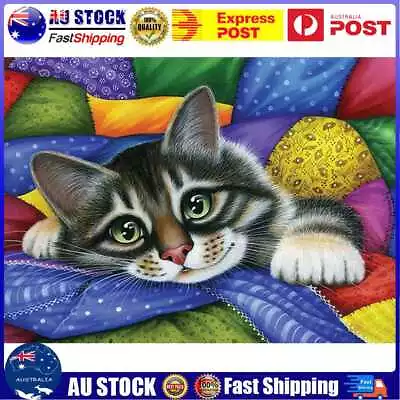 $11.59 • Buy 5D DIY Full Drill Diamond Painting Cross Stitch Embroidery Wall Art (Cat06)