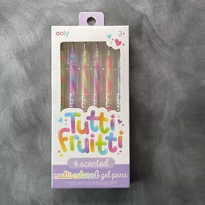 £4.60 • Buy Ooly Tutti Fruitti Pack Of 6 Scented Gel Pens