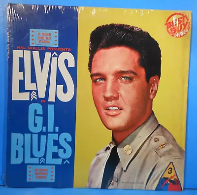 Elvis Presley G. I. Blues  Lp 1960 Re '77 Shrink Great Condition! Vg+/vg++!!e • $14.99