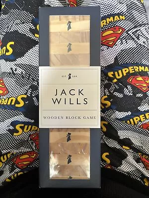 JACK WILLS BRITISH WOODEN BLOCK GAME (48x Wooden Block) • £7