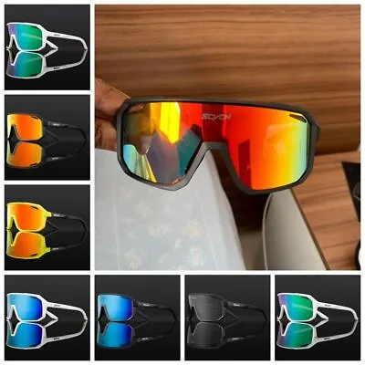 Cycling Sunglasses Bike MTB Driving Glasses Outdoor Sports Hiking Glasses US • $16.28
