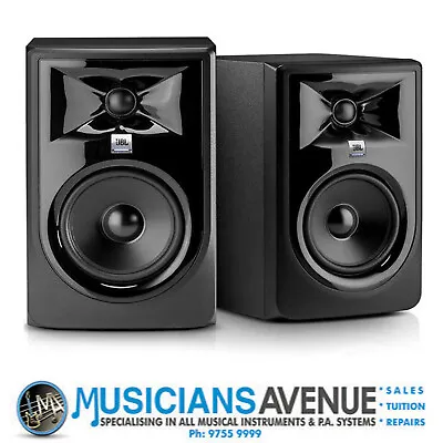 JBL LSR305P MKII Powered 5  Two-Way Studio Monitors (Pair) • $397