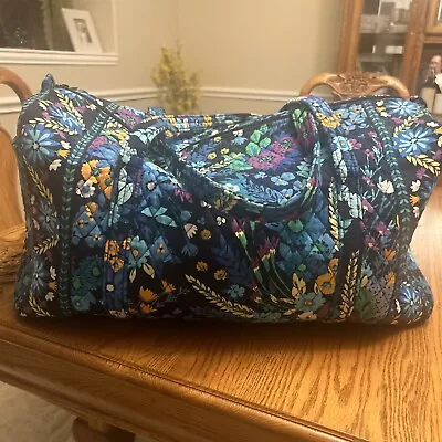 Vera Bradley Midnight Blues Large DuffelTote • $45