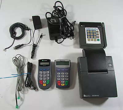 Verifone Tranz 380 Printer 900 PinPad 1000SE Credit Card Terminals Cords • $41.99