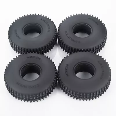 4PCS 65mm Rubber Tyre Tire Upgrade For 1/18 Traxxas TRX4-M RC Crawler Car • $13.86