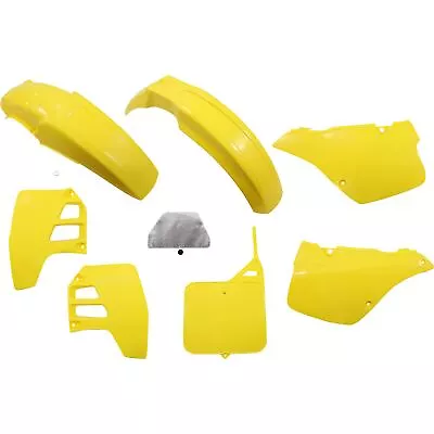 UFO Plastics Body Kit For Suzuki RM250 '89-91 - Yellow SUKIT398-999 • $155.10