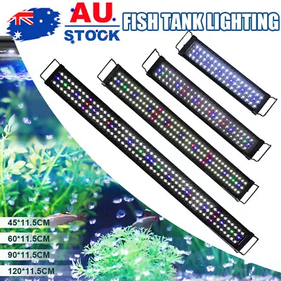 45-120 CM Aquarium LED Lighting 1ft/2ft/3ft/4ft Marine Aqua Fish Tank Light AU • $28.69
