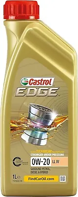 Castrol Edge 0W-20 LL IV 1L • £18.02