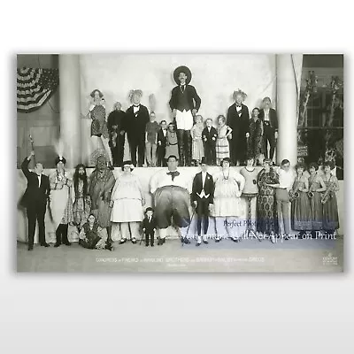 Congress Of Freaks Circus Sideshow Ringling Brothers Odd Vintage Photo Print • $4.95