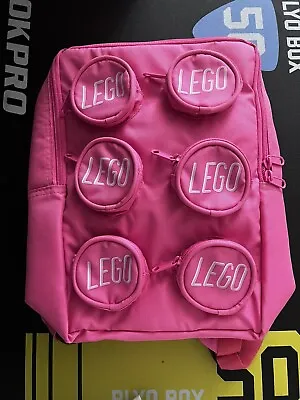 £116.52 • Buy LEGO 851950 Brick Backpack Pink