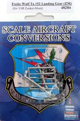 SAC48284 1:48 Scale Aircraft Conversions - Focke Wulf Ta 152 Landing Gear (ZKM • $20.94