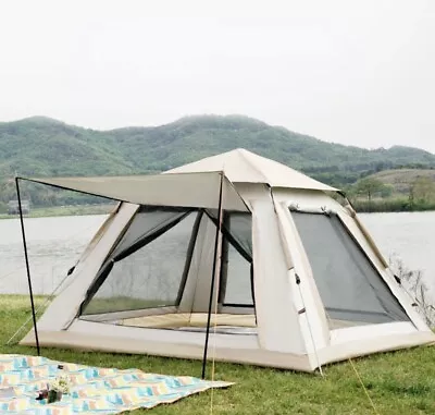 Kodiak Canvas 6014 8 Person Cabin Tent - White • $570.99