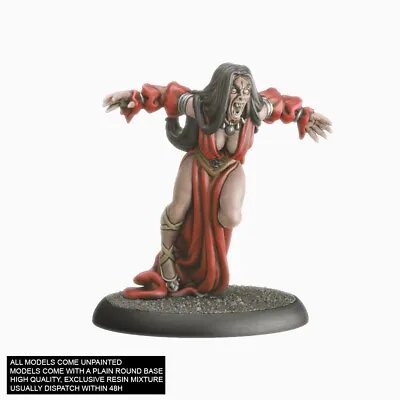 QUEEN VAMPIRE || D&D Monster Boss Resin Tabletop Miniature 28mm 32mm V31 • £5.99