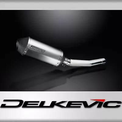 Yamaha YZF-R6 1998-2002 Delkevic Slip On 10  X-Oval Titanium Exhaust Muffler Kit • $280.99