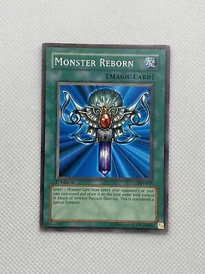 Monster Reborn Sdp-035 1st Edition Yugioh Card • £1.49