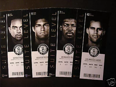 Brooklyn Nets 2012-13 NBA Ticket Stubs - One Ticket - SEE LISTING • $5.95