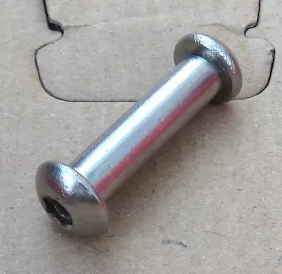 £3.50 • Buy COLOURED FRONT 8mm X 30mm SCOOTER AXLE FORK BOLTS Black Blue Gold Red Silver