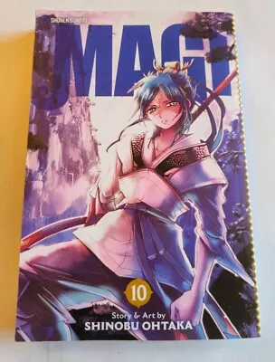 Magi Labyrinth Of Magic Vol 10 English Manga Viz Ohtaka  • $50.98