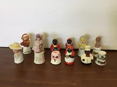 Various Vintage Thimbles #2d • $16