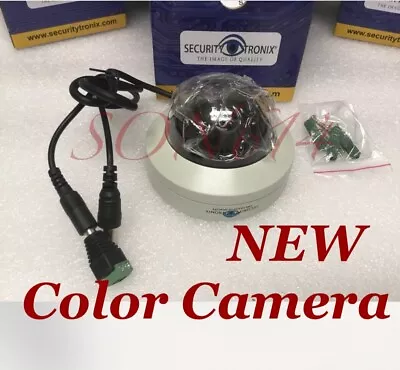 Vandalproof CCTV Color Camera W/ 700TVL 3.6mm Security Tronix ST-D700VP3.6-W NEW • $14.73