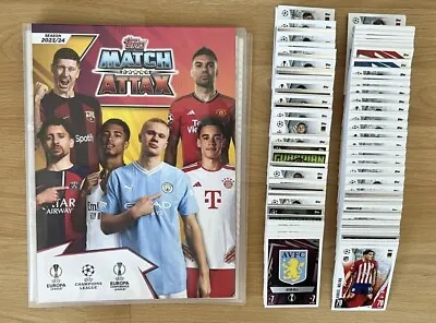 Match Attax Cards 23/24 Champions League 2023/2024 - Choose Complete Sets • £24.95
