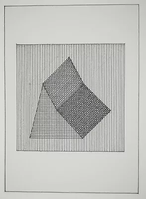 Floor Lewitt: Houndstooth Gravure 1992 • $109.66