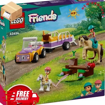 Brand New LEGO Friends Horse And Pony Trailer (42634) - Free Shipping AU Stock • $37