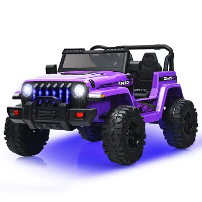 £199.99 • Buy Kids Ride On Truck 12V Battery Powered Ride On Car 2-Seat Electric Toy Vehicle 