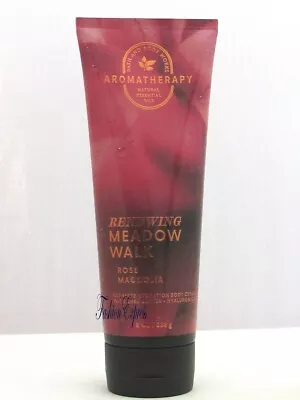 Bath & Body Works Renewing Meadow Walk Rose Magnolia Body Cream 8 Oz • $19.95