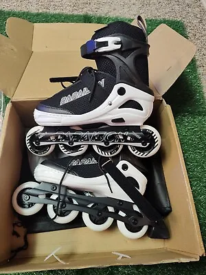 PAPAISON Adjustable Inline Skates For Kids And Adults With Full Light Up Wheels  • $50