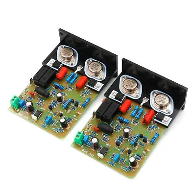 QUAD405 Clone Power Amplifier Board With MJ15024+Angle Aluminum 2pcs • $53.17
