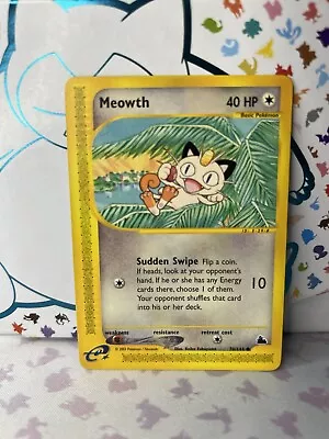 Pokemon - Meowth - Skyridge 78/144 - LP+ - Vintage • $18.99