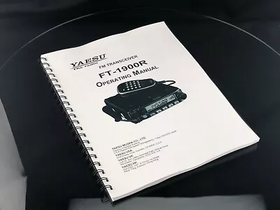 Yaesu FT-1900R Transceiver Instruction Manual Operating Guide Coil Bound • $17.95