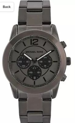 Michael Kors Men’s Chronograph Watch Gunmetal MK8479 • $145