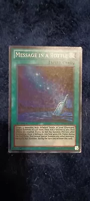 Yugioh Cards 1996 First Edition Message In A Bottle  • $50