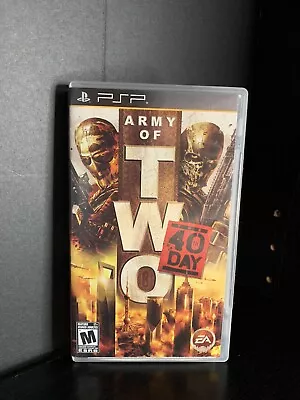 $19.99 • Buy Army Of Two: The 40th Day (Sony PSP, 2010) Complete CIB Manual TESTED