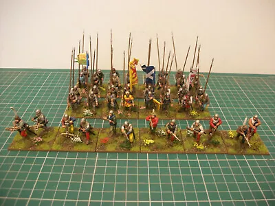 Painted 28mm Wars Of The Roses Scottish Perry Miniatures • £150