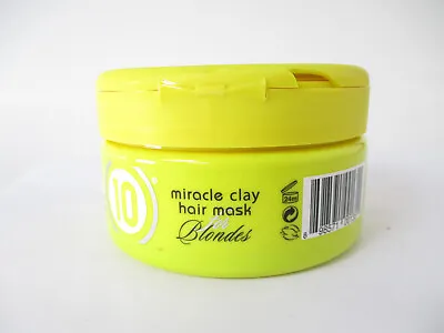 It's A 10 - Miracle Clay Hair Mask For Blondes 8 Oz (broken) • $19.15