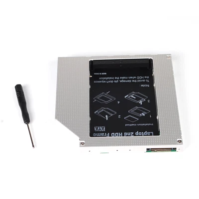 £9.49 • Buy 2nd PATA IDE To SATA Hard Drive 2.5  HDD SSD Caddy For Dell Inspiron 700m 710m